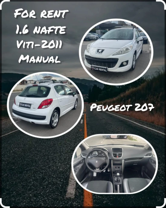 Rent a 2011 Peugeot 207 in Tirana