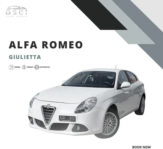 Rent a 2012 Alfa Romeo Giulietta in Tirana