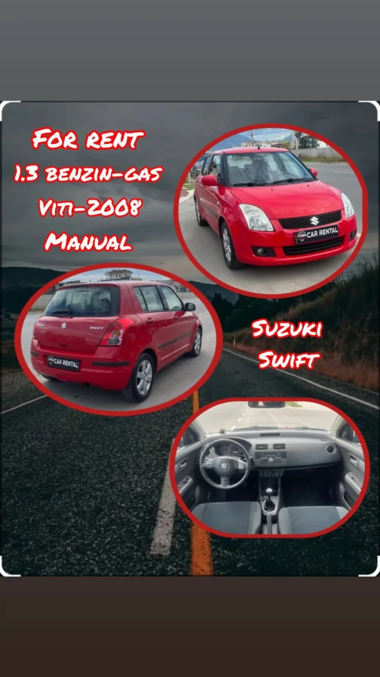 Rent a 2009 Suzuki Swift in Tirana